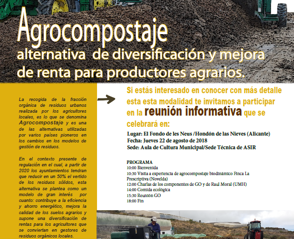 Agrocompostaje Encuentro Informativo – 22 de Agosto